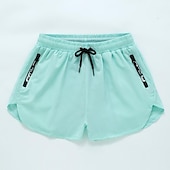 abordables maillots de bain et shorts de surf-Homme Short de bain Short de Bain Natation Séchage rapide Poids Léger Short de bain Maillot de bain Avec poches Doublure de compression Cordon Natation Surf Plage Sports nautiques Couleur Pleine Eté