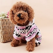 cheap Hoodies-Dog Cat Hoodie Jumpsuit Pajamas Puppy Clothes Christmas Keep Warm Winter Warm Dog Clothing