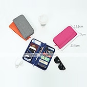 economico Borsoni da viaggio-Organizer per bagagli da viaggio / Organizer per imballaggi / Portadocumenti / Borsa Poliestere / Nylon Impermeabile / Assorbimento urti / Anti-polvere Liscio