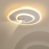 abordables Plafonniers-40/50 cm plafonnier led projecteur créatif lampe de chambre principale moderne