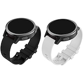 abordables Correas de reloj Garmin-2 paquetes Ver Banda para Garmin Forerunner 265 255 Music Venu 3 2 Vivoactive 4 22mm Silicona suave Reemplazo Correa 22mm Correa Deportiva Pulsera