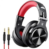 economico Cuffie on-ear e over-ear-Cuffia cablata Oneodio A71 over-ear con microfono cuffie studio DJ professionali per monitoraggio registrazione e missaggio per giochi