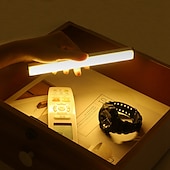 ieftine lumina dulapului-2 buc 10 led pir senzor de mișcare lampă de noapte încărcare usb corpul uman cu detecție automată lumină de noapte dulap dulap lumina de perete scară iluminat dormitor lumină inteligentă cu detectare
