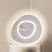 abordables Plafonniers-40/50 cm plafonnier led projecteur créatif lampe de chambre principale moderne