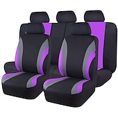 billiga Sätesövdrag till bilen-starfire 9st line rider universell bilstolsöverdrag 100 % andningsbar med 5 mm kompositsvamp inuti 7 färger valfritt