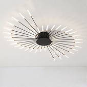 olcso Mennyezeti lámpák-128 cm-es klaszteres mennyezeti lámpák led 42 fényes nordic stílusú fém festett felületek modern 220-240V