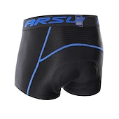 tanie Męskie szorty, rajstopy i spodnie-Męskie Jednokolorowe Bielizna rowerowa Rower Spodenki snowboardowe Kolarstwo górskie Kolarstwie szosowym Sport Wkładka 3D Kolarstwo Szybkie wysychanie Odprowadza wilgoć Żółty Czerwony Odzież Odzie