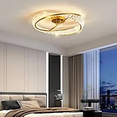 cheap Ceiling Lights &amp; Fans-60 cm Nordic Style Ceiling Light LED Crystal Copper Modern Living Room 220-240V
