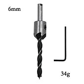 cheap Drill Bit Set-Countersink Drill Bit Set Reamer Woodworking Chamfer Drill Counterbore Pliot Hole Cutter Screw Hole Drill 3/4/5/6/7/8/10mm HSS