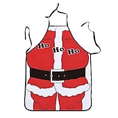 cheap Aprons-Cosplay Chef Apron For Women and Men, Kitchen Cooking Apron, Personalised Gardening Apron with Long Ties Neck Strap BBQ Drawing Crafting Aprons