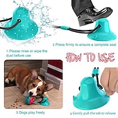 abordables Jouets pour chiens-qpqeqtq mise à niveau ventouse jouet pour chien jouets à mâcher pour chien jouets interactifs pour chien jouets de nettoyage des dents de chien jouet morsure molaire pour chien jouet remorqueur