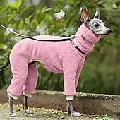 billiga Overall-Hund Jumpsuits Mode Stylish Vanlig Klassisk Stil Retro / vintage Höst Vinter Varm Mode Utomhussport Hundkläder for Vinthund