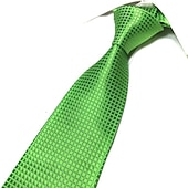 economico Cravatte e papillon da uomo-Per uomo Cravatte Da ufficio Matrimonio Signore Tinta unita Formale Attività commerciale