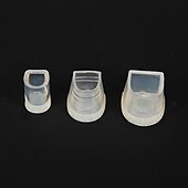 abordables Plantillas-Protectores de tacón alto para mujer: fundas transparentes antideslizantes para tacones de aguja para bodas, eventos en el césped y fiestas al aire libre.