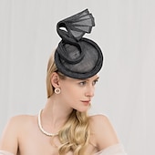 abordables Tocado de Boda-100% Lino Sombrero Derby De Kentucky / Diademas con Un Color 1pc Boda / Fiesta / Noche Celada