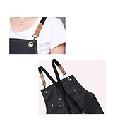 cheap Aprons-Chef Apron For Women and Men, Kitchen Cooking Apron, Personalised Gardening Apron with Pocket Work Aprons Cross Back Heavy Duty Adjustable