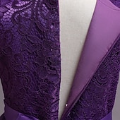 baratos Vestidos floridos-Infantil Pouco Para Meninas Vestido Floral Tecido Vestido A Line Festa Espetáculo Com Transparência Laço Branco Roxo Vinho Assimétrico Sem Manga Princesa Doce Vestidos Primavera Verão Normal 3-12 anos