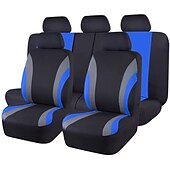 billiga Sätesövdrag till bilen-starfire 9st line rider universell bilstolsöverdrag 100 % andningsbar med 5 mm kompositsvamp inuti 7 färger valfritt