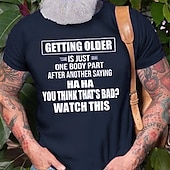 お買い得  メンズグラフィックTシャツ-男性用 グラフィック レタード Tシャツ カジュアルスタイル コットン１００％ 半袖 グラフィック シャツ ブラック ホワイト アーミーグリーン 快適なTシャツ バケーション カジュアル ファッションデザイナーの衣類