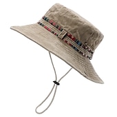cheap Outdoor Headwear-Sun Hat Fishing Hat Hiking Hat Hat UV Sun Protection Sunscreen UV Protection Summer Spring Wide Brim Men&#039;s Women&#039;s Fishing Activity