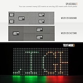 billiga Plug Strip Lights-ws2812b rgbic 5050smd led matrix panel 256 pixlar individuellt adresserbar programmerbar digital led display matris panel flexibel fpcb för arduino hallon bild video text dc5v