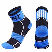 abordables Medias-Hombre Mujer Calcetines de compresión Calcetines hasta el Tibio Calcetines Deportivos Calcetas Calcetines Ciclismo Calcetines de bicicleta Bicicleta de Pista Bicicleta de Montaña Ciclismo / Bicicleta