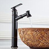 cheap Classical-ORB Bathroom Sink Faucet,Pull out Spray Antique Brass Single Handle One Hole Bath Taps