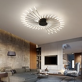 olcso Mennyezeti lámpák-128 cm-es klaszteres mennyezeti lámpák led 42 fényes nordic stílusú fém festett felületek modern 220-240V