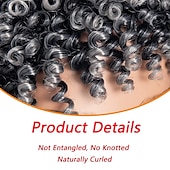 economico Parrucche di altissima qualità-parrucche grigie per donne nere parrucche afro parrucche ricci corti parrucca riccia crespa con frangetta parrucche di capelli naturali