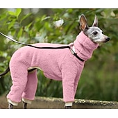 billiga Overall-Hund Jumpsuits Mode Stylish Vanlig Klassisk Stil Retro / vintage Höst Vinter Varm Mode Utomhussport Hundkläder for Vinthund