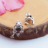 economico Orecchini-Per donna Orecchini Moderno Strada Animali Orecchino / Argento / Autunno / Inverno / Primavera / Estate