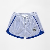 voordelige Heren Zwemshorts-Voor heren Lange zwembroeken Zwemshorts Sneldrogend Lichtgewicht Boardshorts Badpak Met zakken Mesh voering Trekkoord Zwemmen Surfen Strand Watersport Effen Zomer