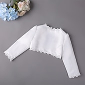 cheap Outerwear-Girls&#039; 3D Coat Long Sleeve Summer Spring Cute Polyester Kids 3-12 Years Formal Party Slim