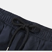 abordables maillot de bain boxer homme-Homme Short de bain Short de Bain Natation Séchage rapide Poids Léger Short de bain Maillot de bain Avec poches Doublure de compression Cordon Natation Surf Plage Sports nautiques Couleur Pleine Eté