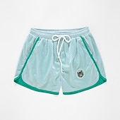 voordelige Heren Zwemshorts-Voor heren Lange zwembroeken Zwemshorts Sneldrogend Lichtgewicht Boardshorts Badpak Met zakken Mesh voering Trekkoord Zwemmen Surfen Strand Watersport Effen Zomer