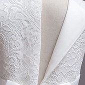 baratos Vestidos floridos-Infantil Pouco Para Meninas Vestido Floral Tecido Vestido A Line Festa Espetáculo Com Transparência Laço Branco Roxo Vinho Assimétrico Sem Manga Princesa Doce Vestidos Primavera Verão Normal 3-12 anos