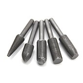 economico set di punte da trapano-5 pz file rotativo file in acciaio bolla shell falegname fai da te morbido metallo rifilatura set metallo rettifica strumento di riparazione