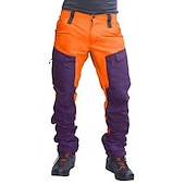 abordables pantalones activos para hombre-Hombre Pantalones cargo Pantalones de trabajo Pantalones de chándal Ropa de calle Bloque de color Al aire libre Ripstop Transpirable Multi bolsillo Reductor del Sudor Prendas de abajo 6 bolsillos
