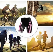 tanie Damskie spodnie, szorty i spódnice-Damskie Pasek Szosowe Spodenki Rowerowe Szorty rowerowe Spodenki rowerowe Rower Spodenki snowboardowe Kolarstwo górskie Kolarstwie szosowym Sport Wkładka 3D Kolarstwo Szybkie wysychanie Odprowadza