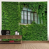 Недорогие пейзаж гобелен-Каменная стена, гобелен, художественный декор, одеяло, занавеска, подвесная домашняя спальня, гостиная, украшение, полиэстер