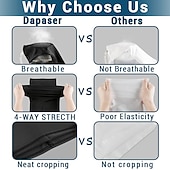 cheap Balaclavas &amp; Face Masks-Cooling Neck Gaiter Balaclava Face Mask Neck Tube Scarf Face Cover Solid Color Sunscreen Breathable UV Protection Quick Dry Dust Proof Bandanas Bike / Cycling Black Summer for Men&#039;s Women&#039;s Outdoor