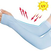 זול קמפינג ברזנט-יוניסקס קירור דחיסה הגנה מפני שמש שרוולים ארוכים זרועות כיסוי מחממי נגד החלקה לספורט חיצוני כיסוי קרם הגנה קיץ שרוולי זרועות לגינה