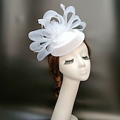 halpa Juhlahatut-fascinators kentucky derby hattu höyhenet net pillbox hattu naisten päivä melbourne cup cocktail royal astcot päähineet höyhenhattu päähine päähineet