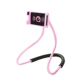 お買い得  スマホホルダー-ネックフォンホルダー パータブル 調整可 フレキシブル 電話ホルダー のために 家 オフィス ベッドサイド と互換性があります iPad すべての携帯電話 携帯電話アクセサリー