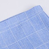 halpa Setit-Lapset Poikien Puvun liivi Shortsisetti Vaatesetti 3 osainen Hihaton Uima-allas Harmaa Punastuvan vaaleanpunainen Skottiruutukuvio Muodollinen Syntymäpäivä Lempeä Preppy -tyyli 4-13 vuotta
