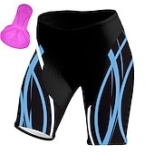 tanie Damskie spodnie, szorty i spódnice-Damskie Pasek Szosowe Spodenki Rowerowe Szorty rowerowe Spodenki rowerowe Rower Spodenki snowboardowe Kolarstwo górskie Kolarstwie szosowym Sport Wkładka 3D Kolarstwo Szybkie wysychanie Odprowadza