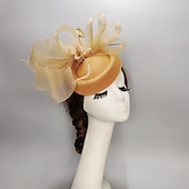 halpa Juhlahatut-fascinators kentucky derby hattu höyhenet net pillbox hattu naisten päivä melbourne cup cocktail royal astcot päähineet höyhenhattu päähine päähineet