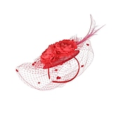 economico Cappelli per feste-Donne Piume Copricapo-Matrimonio Occasioni speciali Fasce Copricapo 1 pezzo