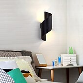 economico applique da esterno-15w applique da parete per esterni resistente alle intemperie 10.9in lampada da parete a led moderna di grandi dimensioni oro nero / oro bianco lampada da parete in alluminio pressofuso per portico