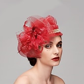 halpa Juhlahatut-fascinators kentucky derby hattu höyhenet net naisten päivä melbourne cup cocktail royal astcot päähineet höyhenhattu päähine päähineet